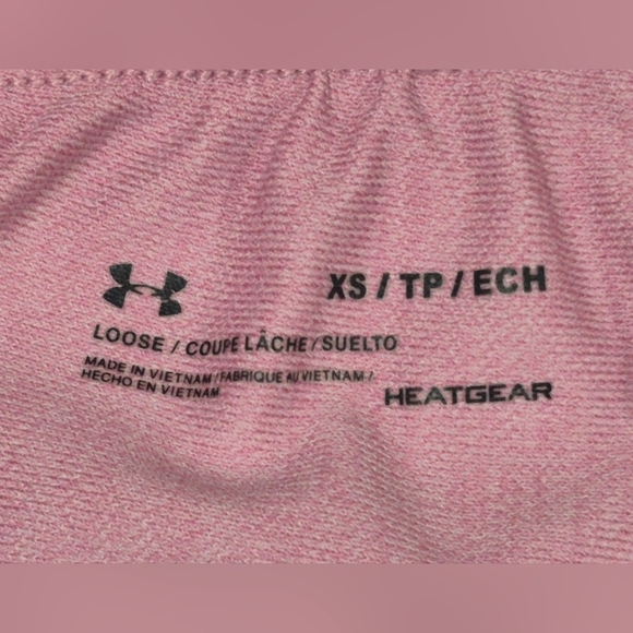 Under Armour Women's Pink Athletic Shorts - Picture 3 of 6